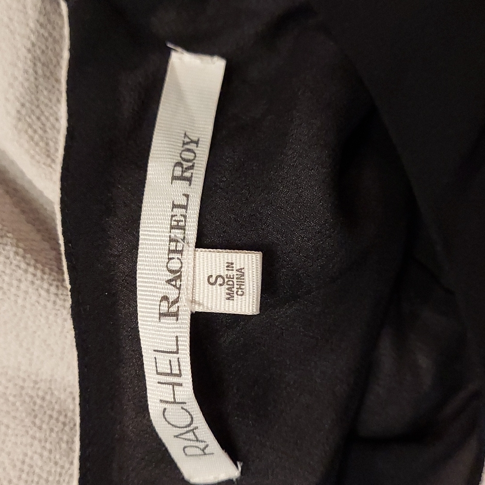 Rachel Rachel Roy Asymmetrical Colorblock Sleeveless Top Blouse Small - Picture 6 of 8